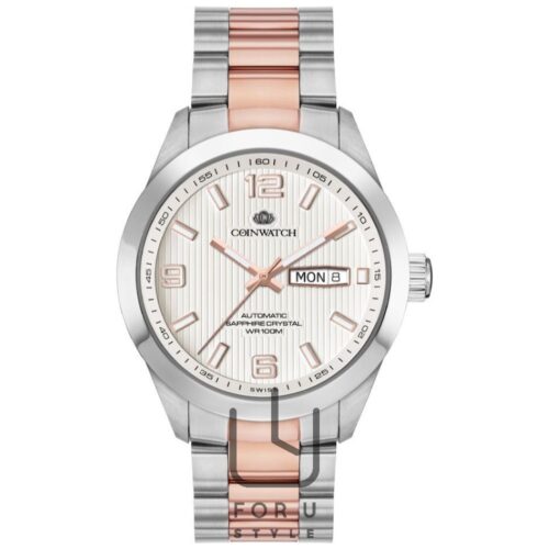 ساعت مچی عقربه ای مردانه کوین واچ (CoinWatch) مدل C151RWH