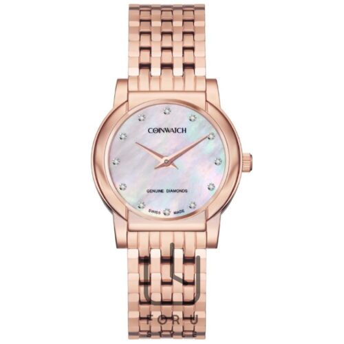 ساعت مچی عقربه ای زنانه کوین واچ (CoinWatch) مدل C178RWH