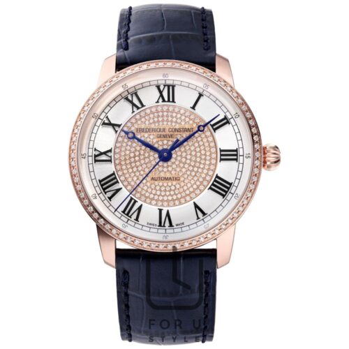 ساعت مچی عقربه ای زنانه فردریک کنسانت (Frederique Constant) مدل FC-301PVD3BD4